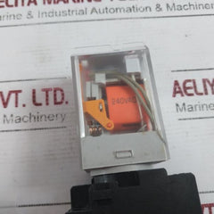 Tracon Rt11 Industrial Power Relay With Socket Base 10A-250Vac 240Vac