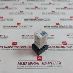 Tracon Rt11 Industrial Power Relay With Socket Base 10A-250Vac 240Vac