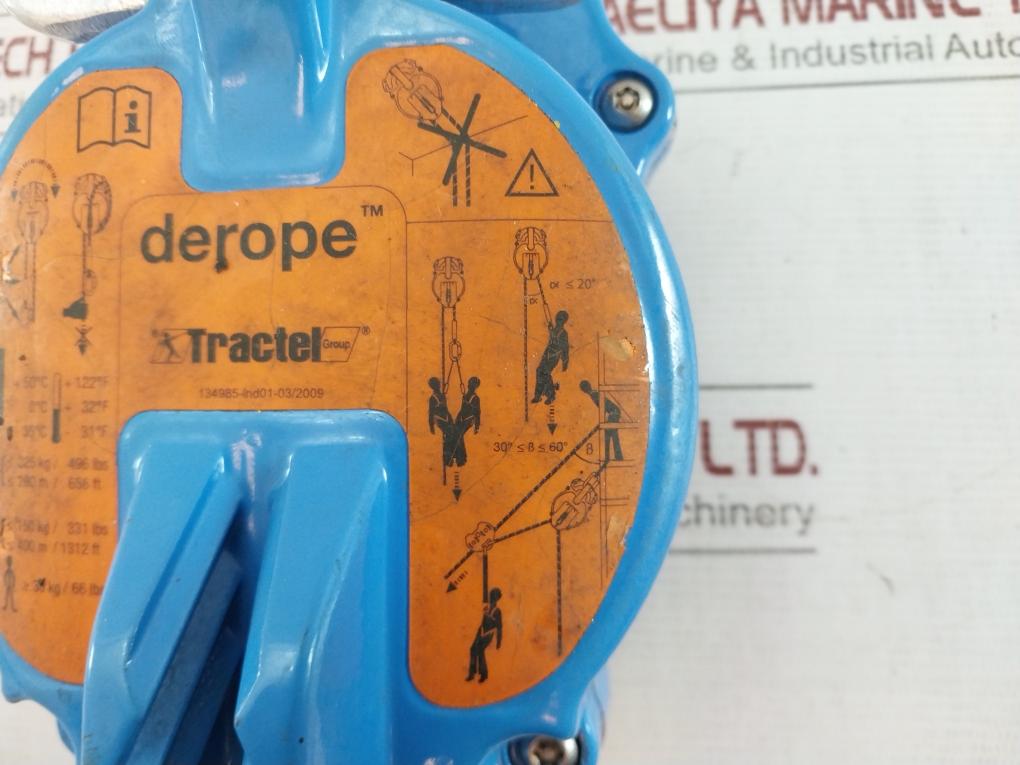 Tractel Derope Std Descent Device En 341A 24M 23Kn/5175Lbs -35 C To +50 C