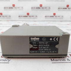 Trafag 8202.76.2210 Pressure Transmitter 12-34Vdc Ip65