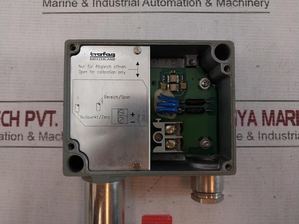Trafag 8202.79.2210 Pressure Transmitter 0...16 Bar-g 12...34V Dc