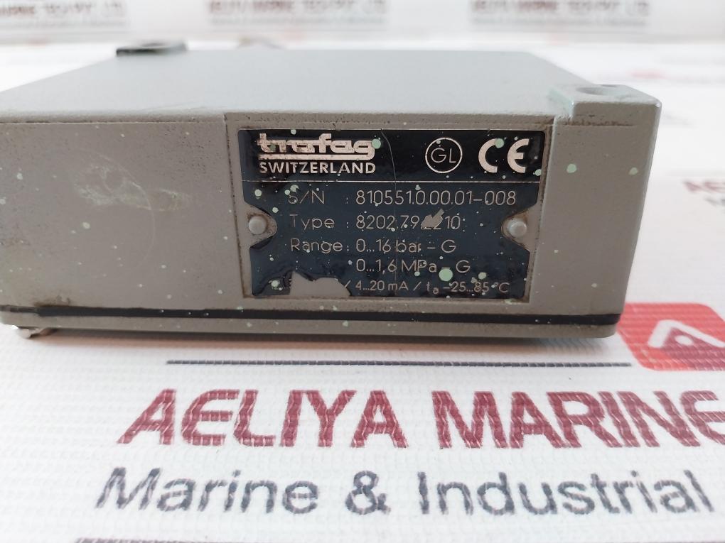 Trafag 8202.79.2210 Pressure Transmitter 12–34 Vdc 4–20 Ma