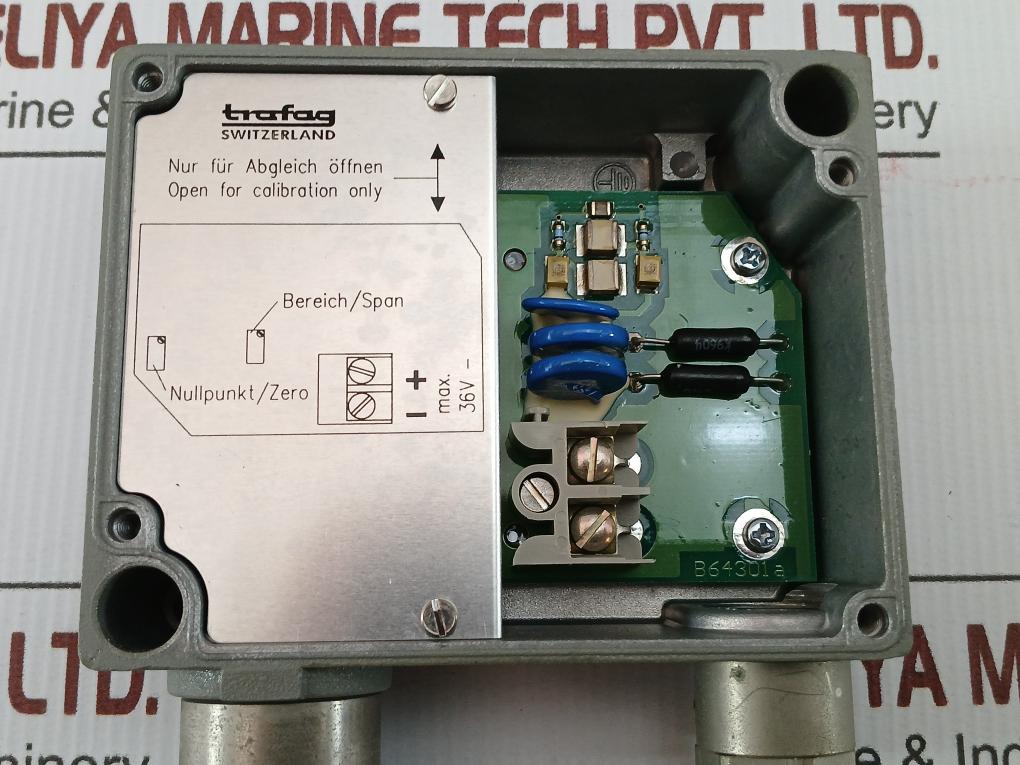 Pressure Transmitter 0-16 Bar 12-34V Dc Trafag 8202.79.2212
