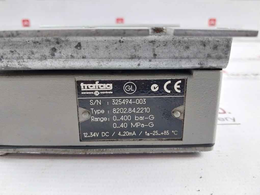 Trafag 8202.84.2210 Differential Pressure Transmitter 12-34Vdc 4-20Ma B64301B