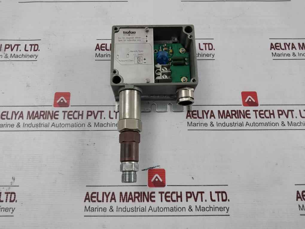 Trafag 8202.84.2210 Differential Pressure Transmitter 12-34Vdc 4-20Ma B64301B