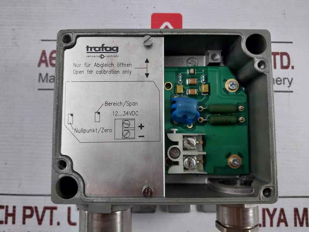 Trafag 8202.84.2210 Differential Pressure Transmitter 12-34Vdc 4-20Ma B64301B