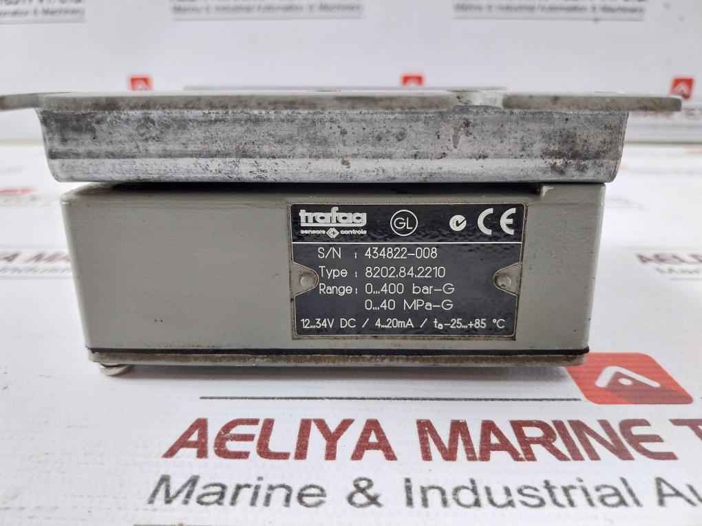 Trafag 8202.84.2210 Pressure Transmitter 0-400Bar-g 0-40Mpa-g 12-32V Dc / 4-20Ma