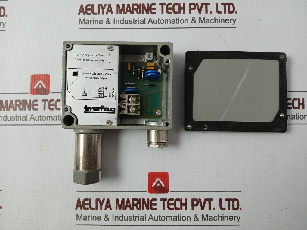 Trafag 8202 Pressure Transmitter 6Bar 0-70°C Ip65 12-34Vdc