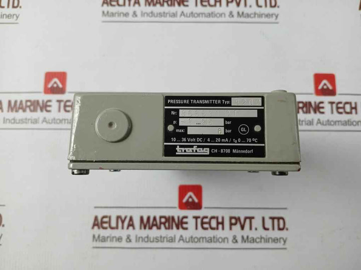 Trafag 8202 Pressure Transmitter 6Bar 0-70°C Ip65 12-34Vdc
