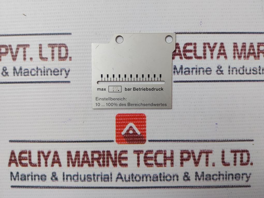 Trafag 8202,78,2210 Pressure Transmitter 0-10 Bar