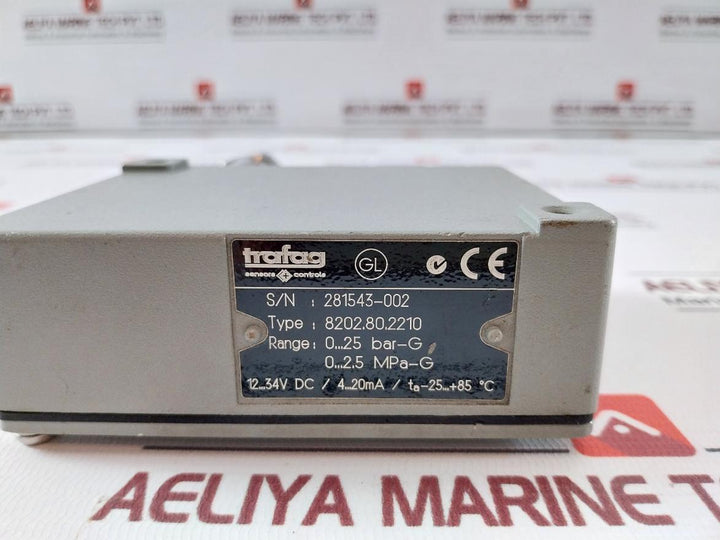 Trafag 8202,80,2210 Pressure Transmitter 12..34V Dc 4..20Ma 94V