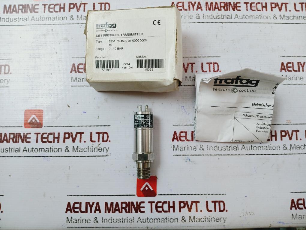 Trafag 8251.78.4530 Pressure Transmitter 24Vdc