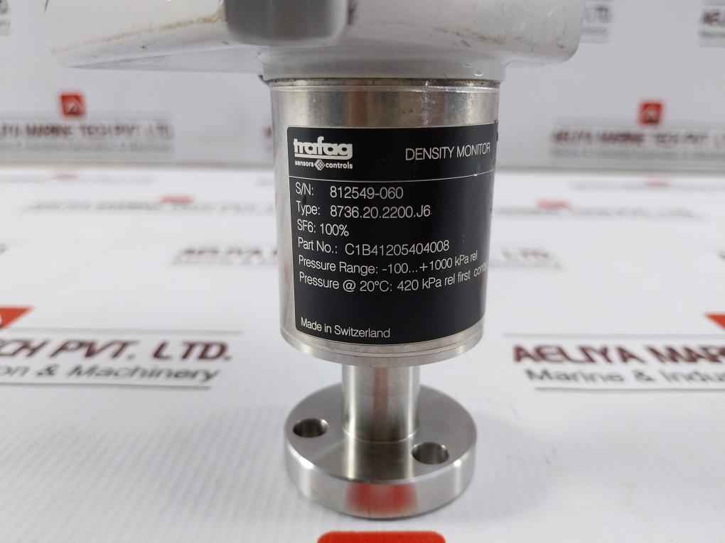 Trafag 8736.20.2200.J6 Density Monitor B04406F Sf6.100% 420Kpa