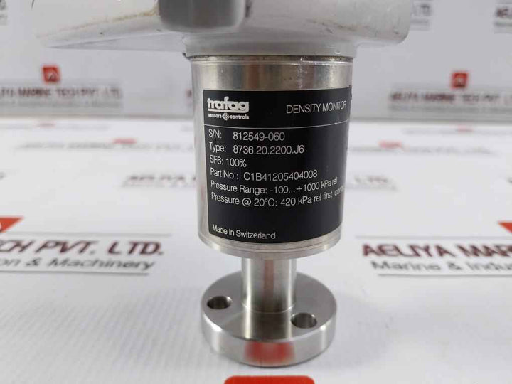 Trafag 8736.20.2200.J6 Density Monitor B04406F Sf6.100% 420Kpa
