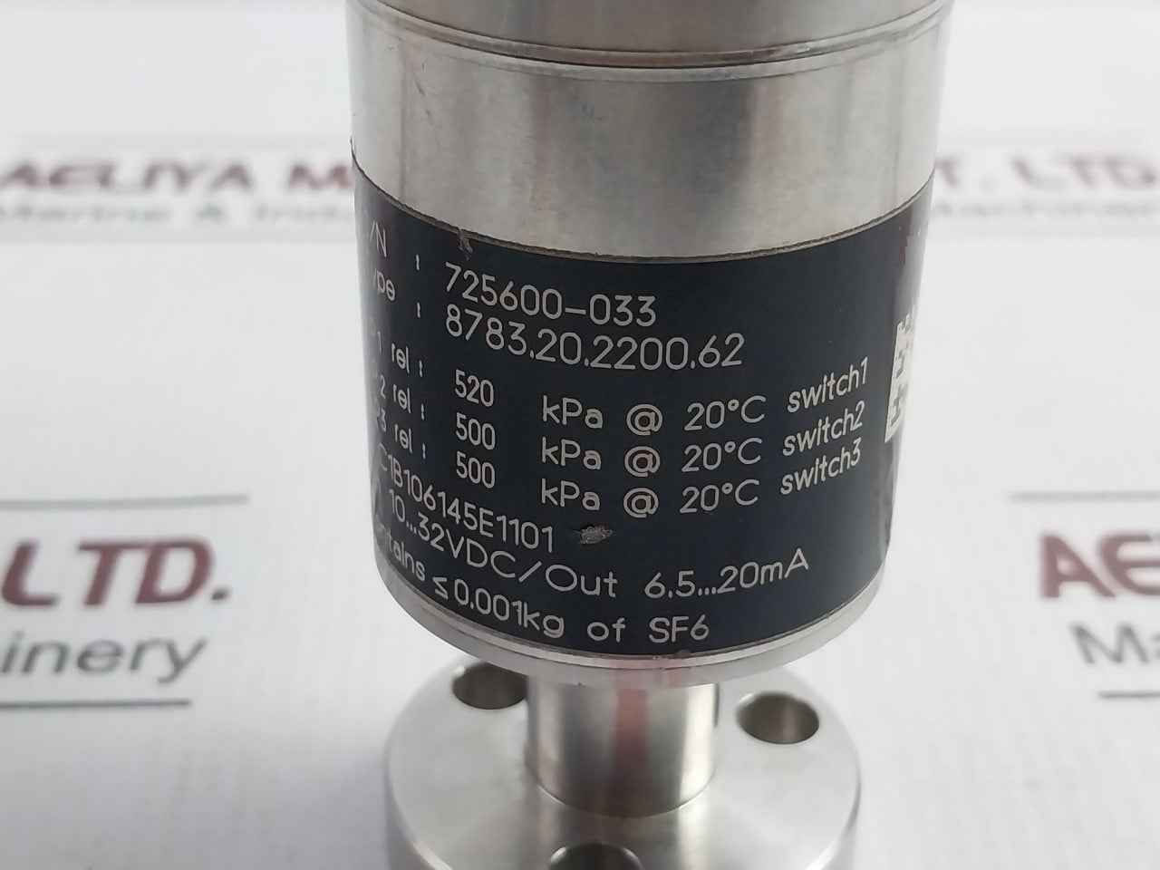 Trafag 8783.20.2200.62 Analog Density Sensor Module 10-32Vdc 500Kpa At 20°C