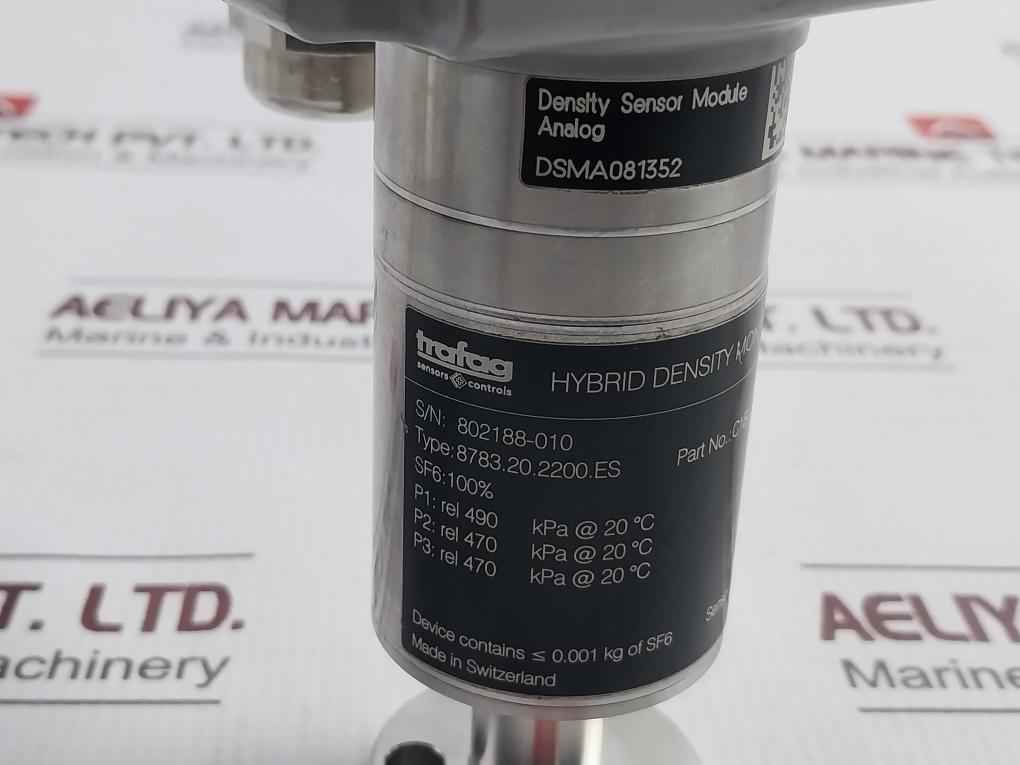 Trafag 8783.20.2200.Es Hybrid Density Sensor Monitor Sf6.100% 10-32Vdc