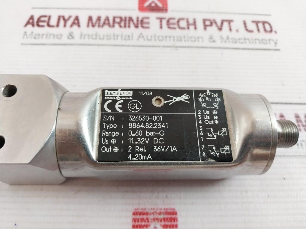 Trafag 8864.82.2341 Pressure Transmitter