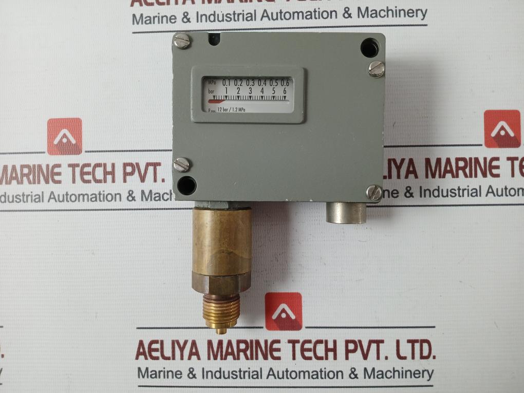 Trafag 900.2377.904 Pressure Switch Ip65 250Vac 10(3)A 24Vdc 2A 12Bar/1,2 Mpa