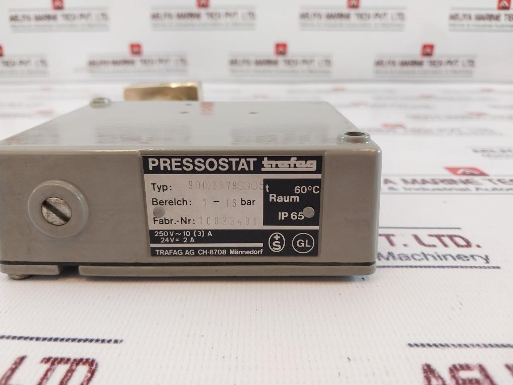 Trafag 900.2379 Pressure Switch Ip65 1-16 Bar