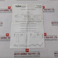Trafag 904.2377.924 Pressure Switch 5Bar 0.5Mpa 250Vac 30Vdc