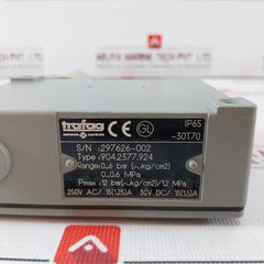Trafag 904.2377.924 Pressure Switch 5Bar 0.5Mpa 250Vac 30Vdc