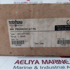 Trafag 904.2377.924 Pressure Switch 5Bar 0.5Mpa 250Vac 30Vdc
