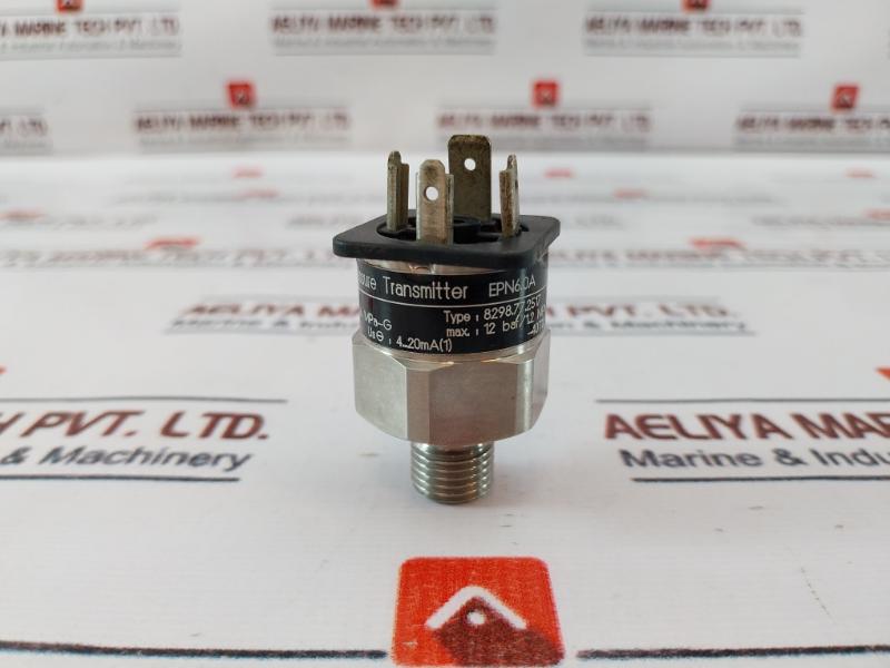 Trafag Epn6.0A High Resistance Marine Pressure Transmitter 8298.77.2517 12 Bar