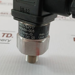 Trafag Pressure Transmitter 8498.75.2917 6 Bar