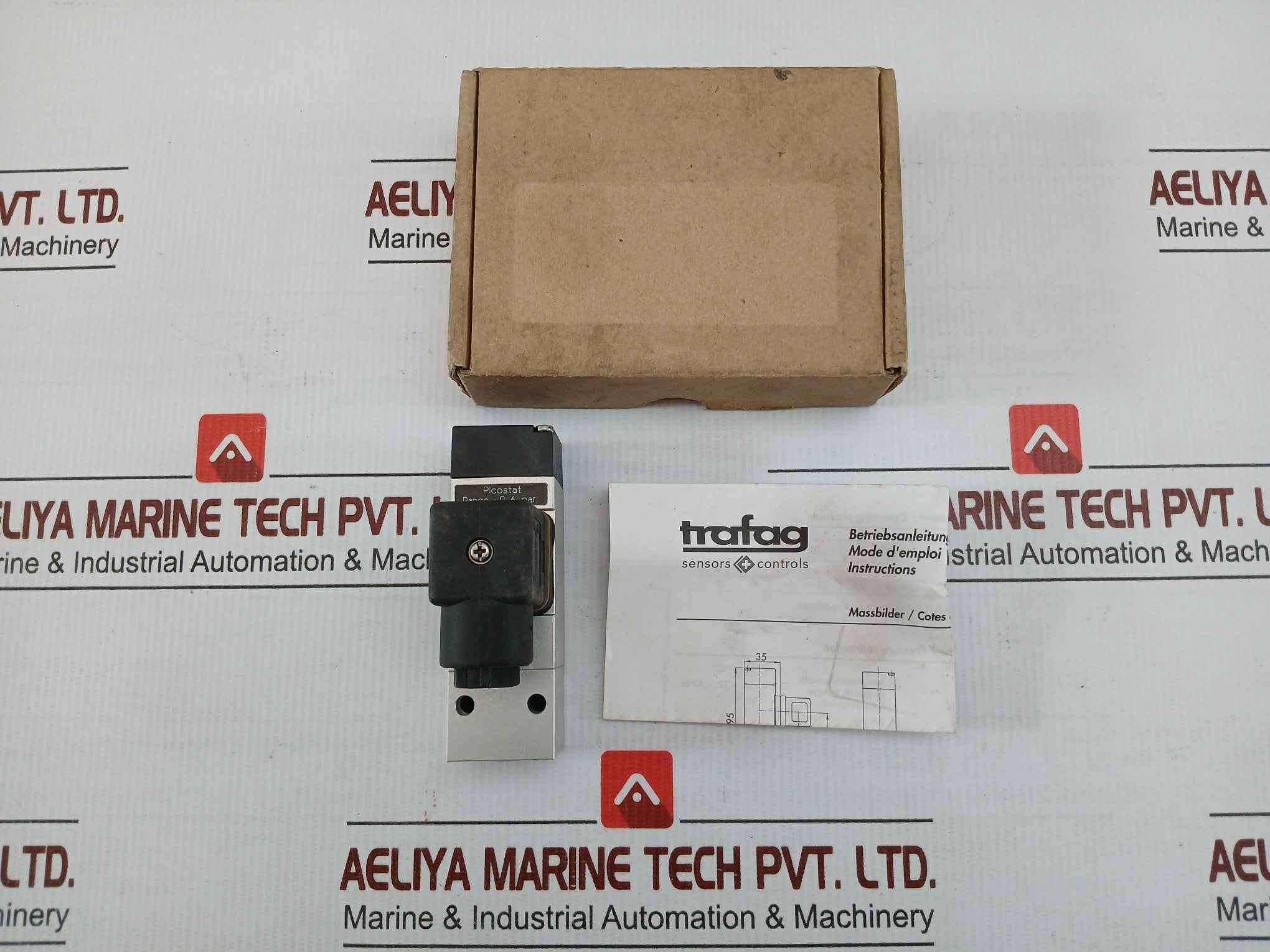 Trafag Pressure Transmitter Ip66 0..6 Bar - (Kg/Cm2) 9B4.3377