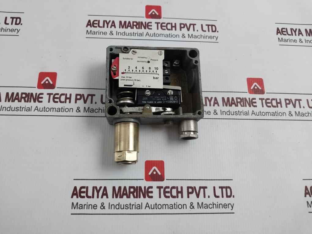 Trafag Pvf-9 Pressostat Pressure Switch 1-9 Bar Ip65 T 70°C