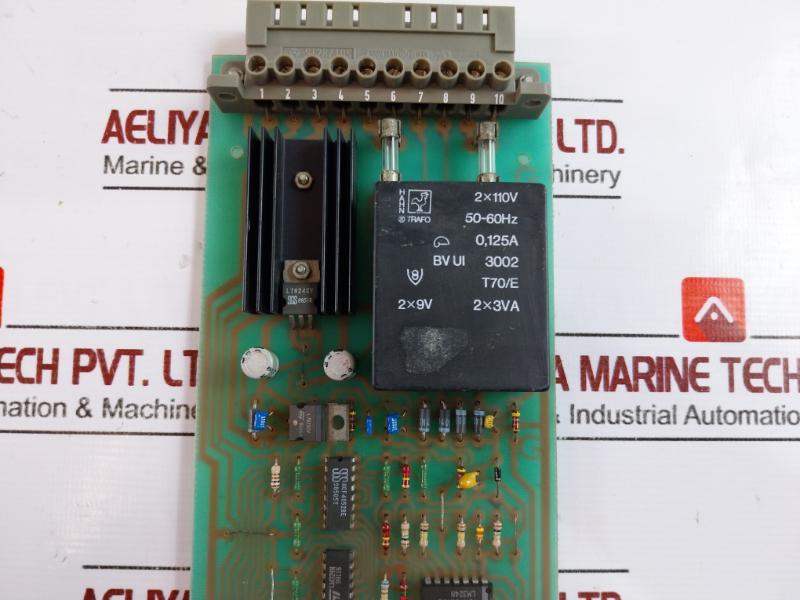 Trafo Del 404 P131 Interface Card P132