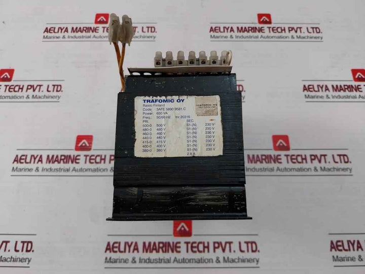 Trafomic 3Afe 5890 9581 C Transformer 650Va 50/60Hz 2.8A