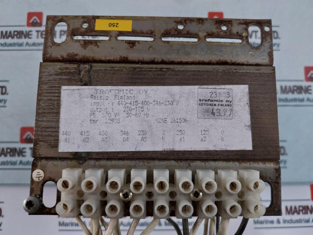 Trafomic Oy Pe 300Va Transformer 440-415-400-346-230V