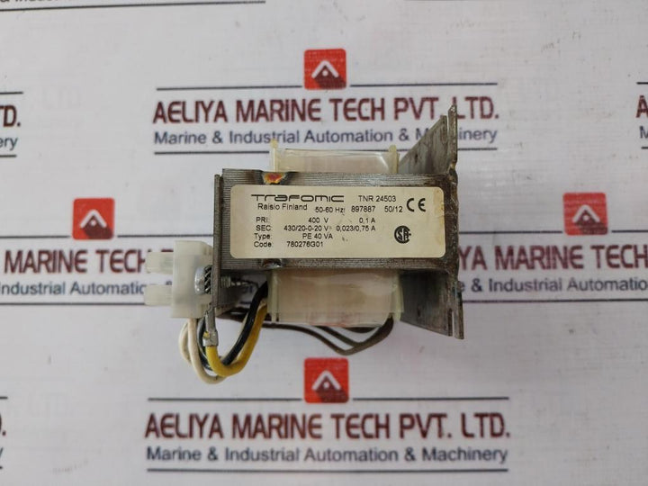 Trafomic Pe 40Va Transformer 24503, 430/20-0-20V 0.023/0.75A