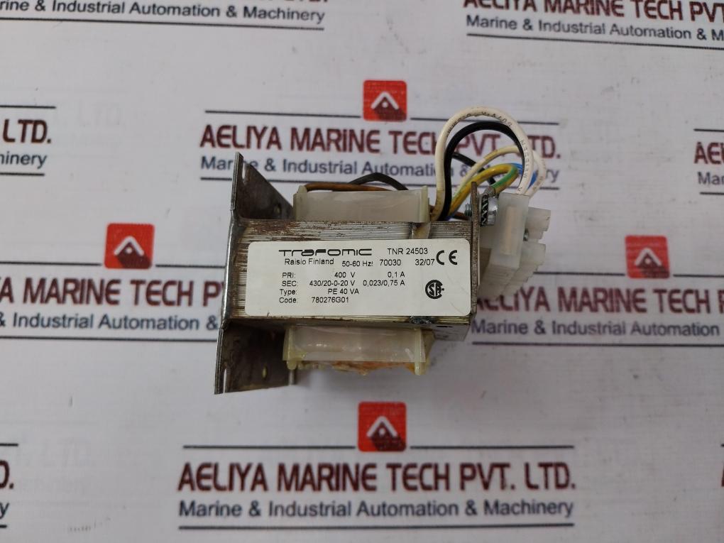 Trafomic Pe 40Va Transformer 430/20-0-20V 0.023/0.75A 50-60Hz