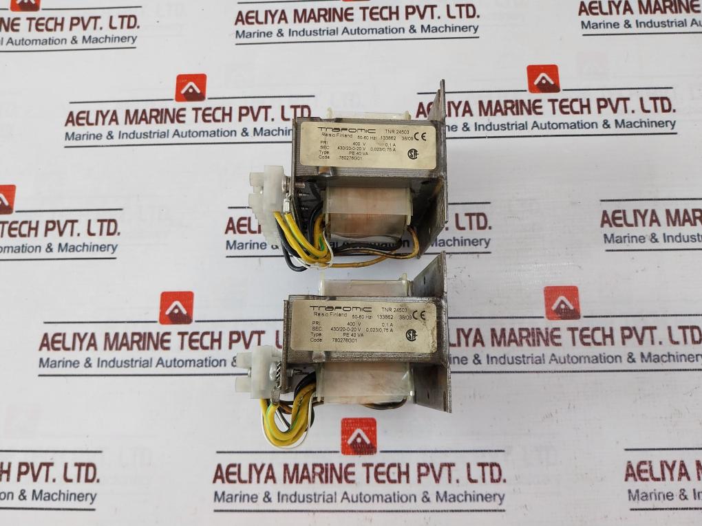 Trafomic Pe 40Va Transformer 780276G01, 430/20-0-20V 0.023/0.75A