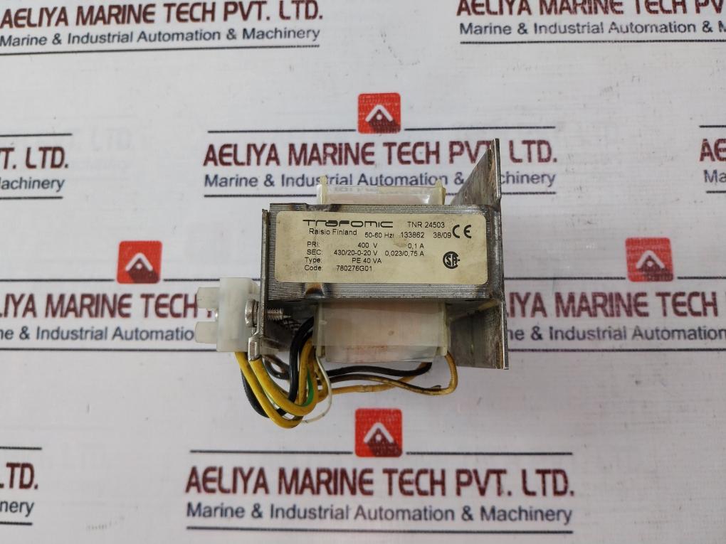 Trafomic Pe 40Va Transformer 780276G01, 430/20-0-20V 0.023/0.75A