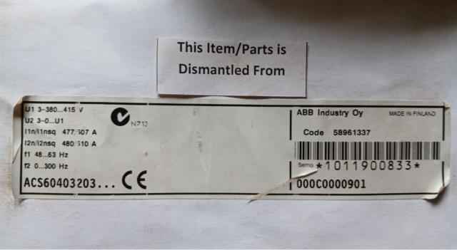 Trafotek 320-3/400-5 Transformer Rev.A 380-415V 48-63 Hz 0,048Mh 463/668 A