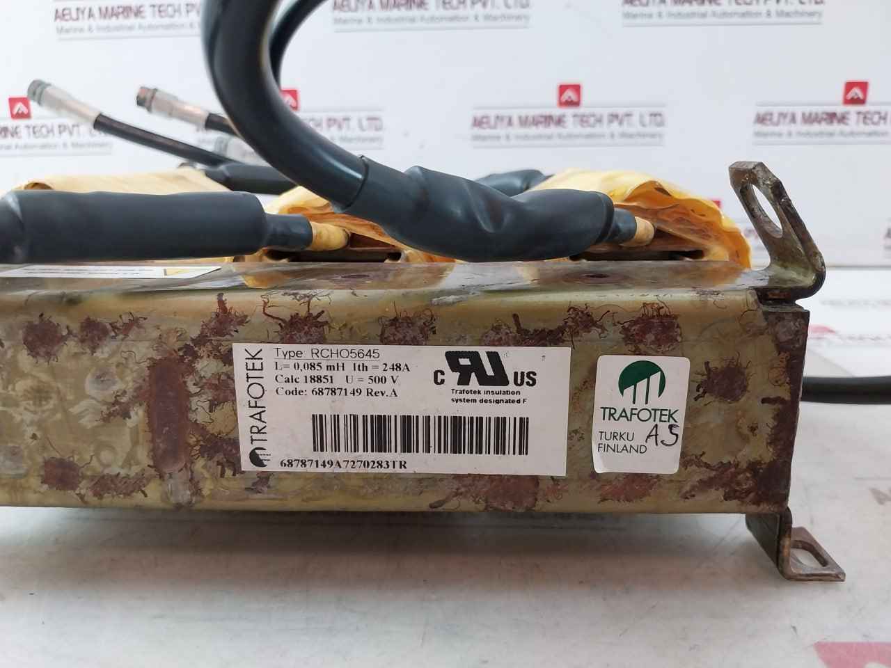Trafotek Rcho5645 Transformer Rev: A 248A 500V 0,085 Mh