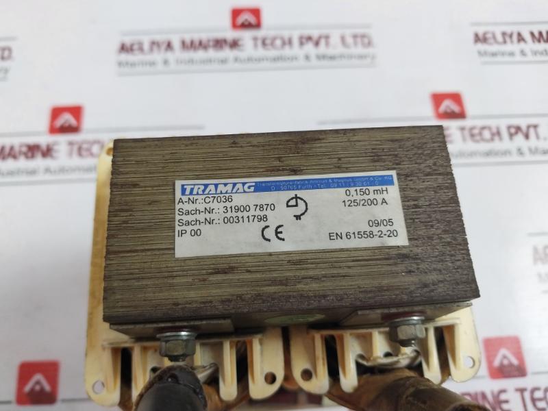 Tramag C7036 Transformer 125/200 A Ip 00 0,150 Mh