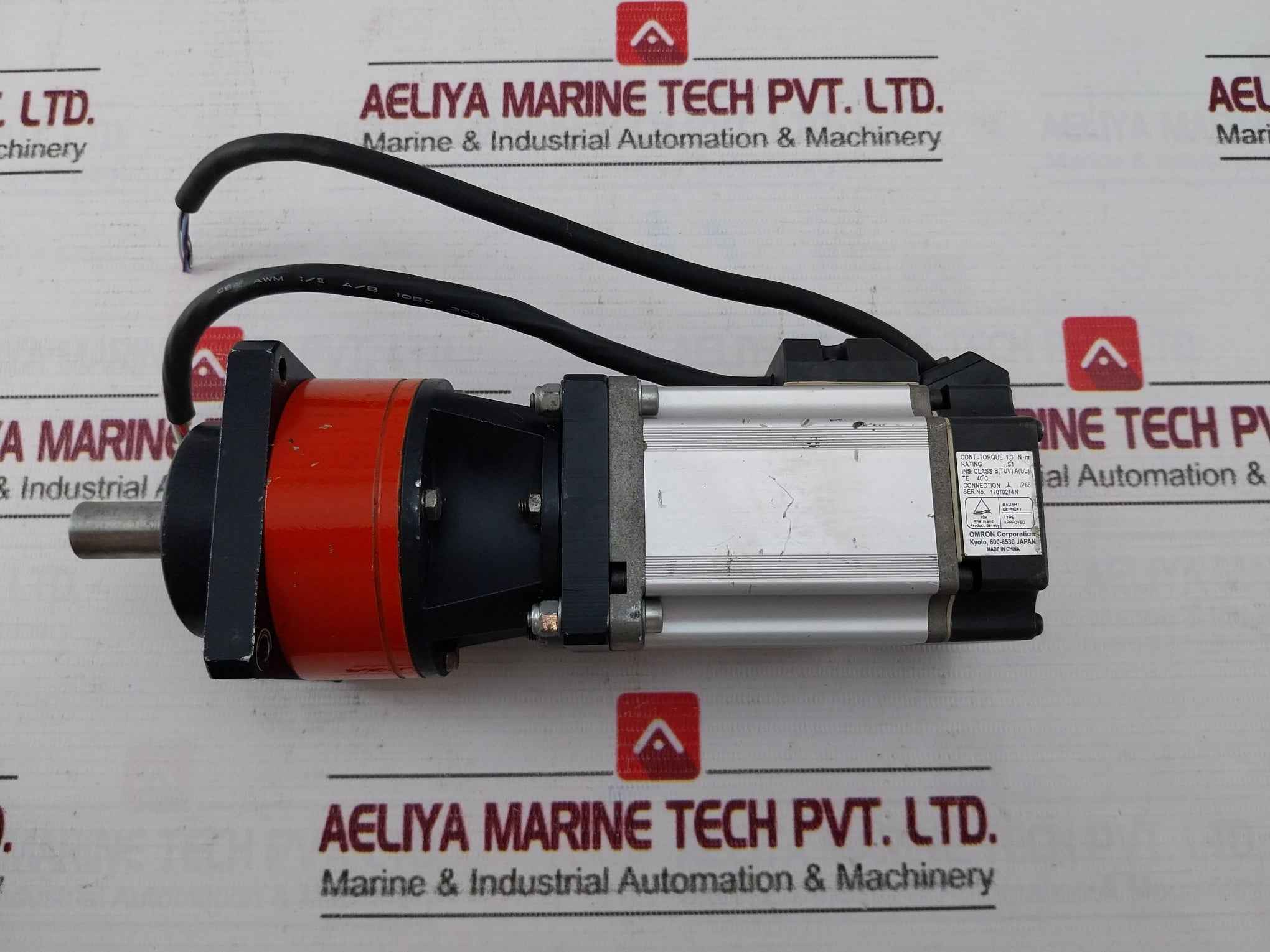 Tramec Ep 75/1 Ac Servo Motor Ratio 7 200 Hz 3000 Rpm 60N001