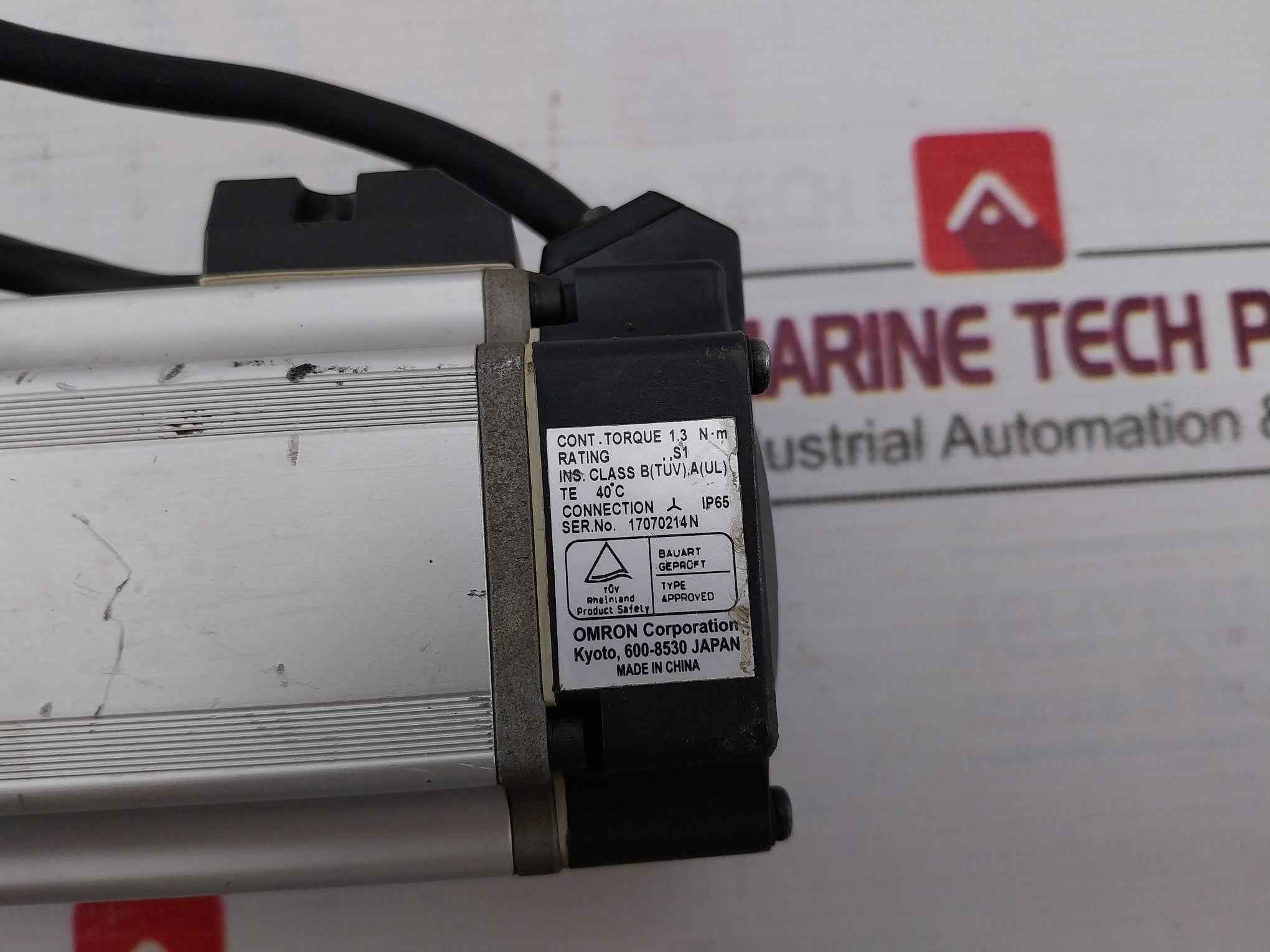 Tramec Ep 75/1 Ac Servo Motor Ratio 7 200 Hz 3000 Rpm 60N001