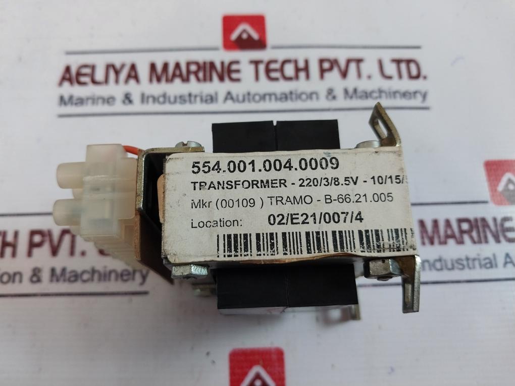 Tramo-b-66.21.005 Transformer 220/3/8.5v-10/15/5va