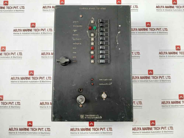 Tranberg Tef 4766 Control Panel