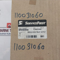 Trane 6400-1106-03 Dual Relay Output Control Board Brd02944, Rev: C