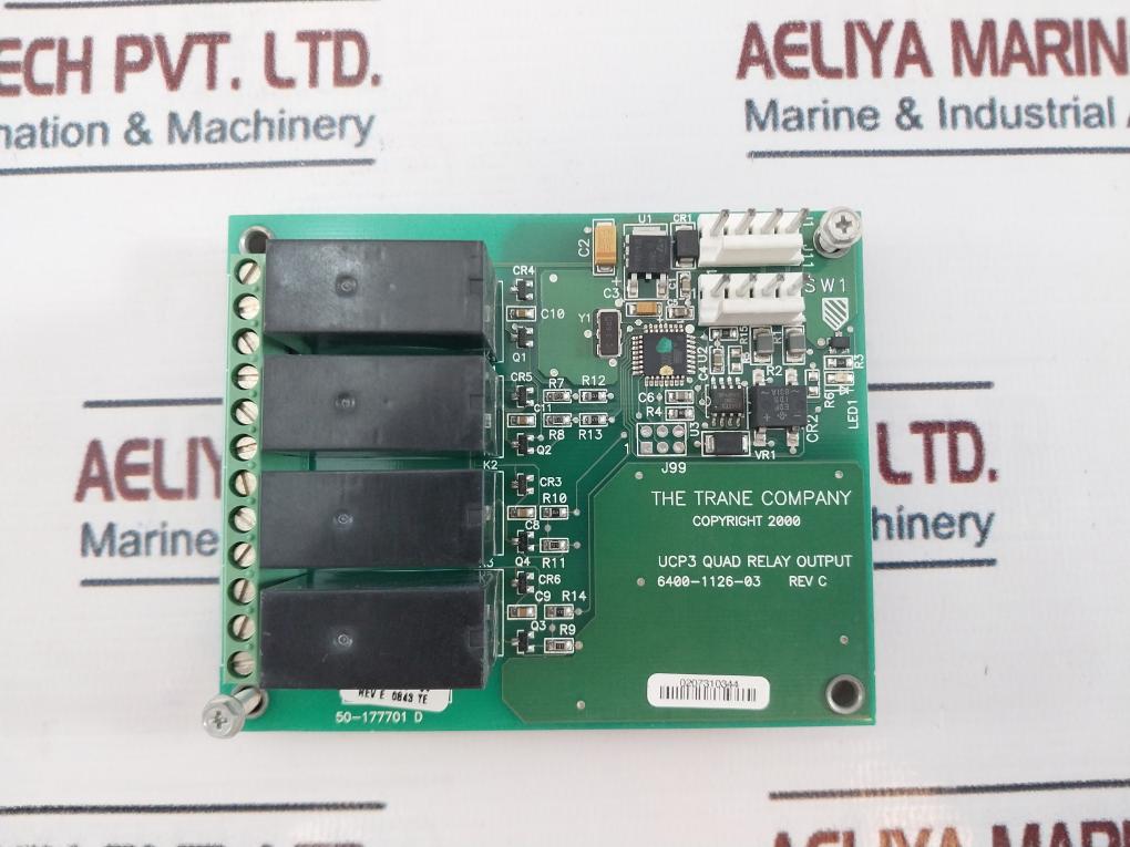 Trane Rtm Board Trane 6400-1126-03 Ucp3 Quad Relay Output Circuit Board Rev C – Aeliya ...