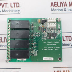 Trane 6400-1126-03 Ucp3 Quad Relay Output Circuit Board Rev C