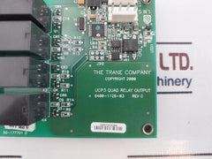 Trane 6400-1126-03 Ucp3 Quad Relay Output Circuit Board Rev C