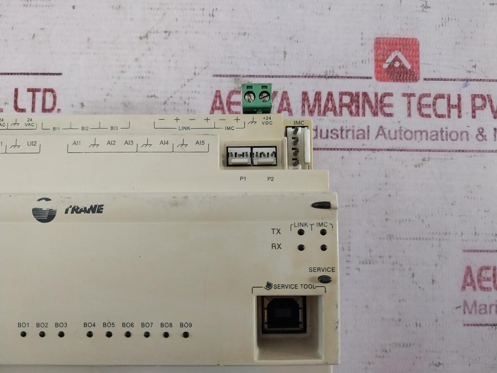 Trane Uc400 Programmable Controller X13651492-02 24Vac 24Vdc 420Ma