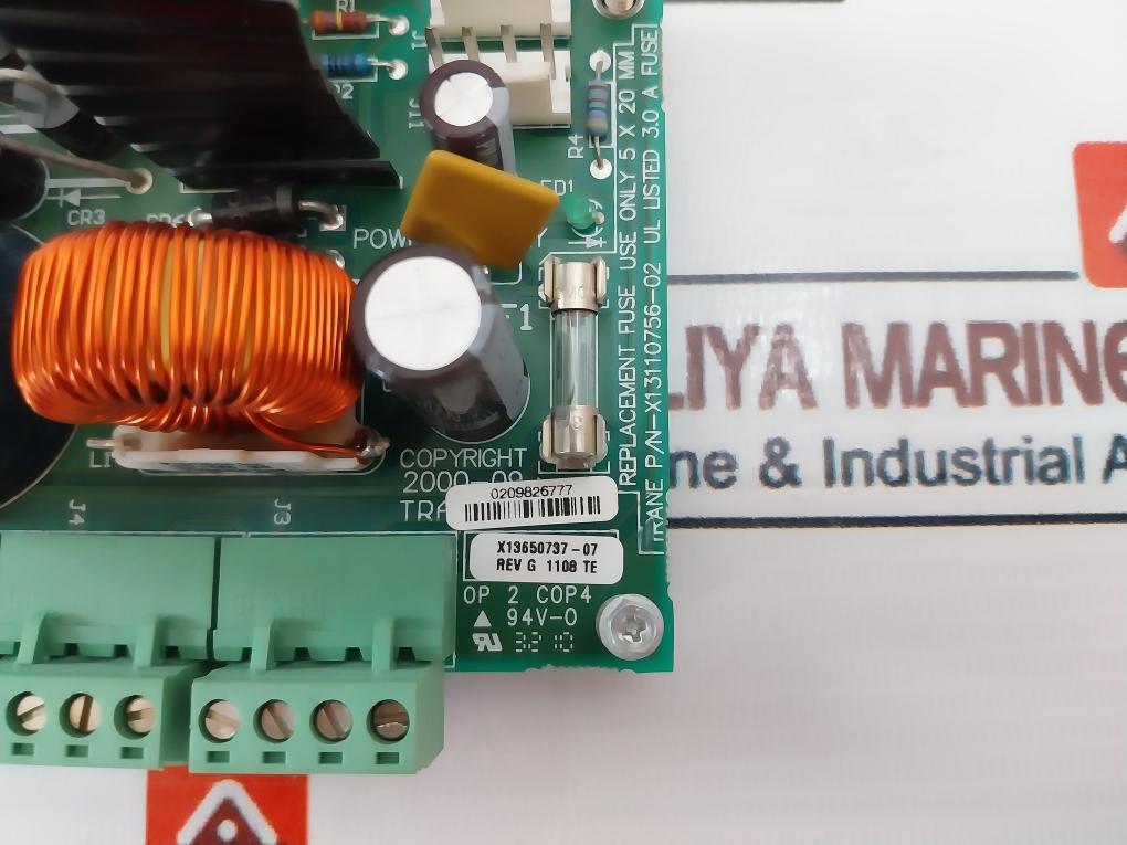 Trane X13110756-02 Chiller Printed Circuit Board Rev G